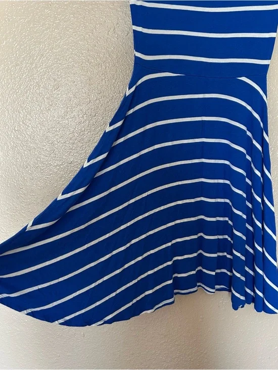 Blue & White Striped Old Navy Tunic Dress - Picture 3 of 5